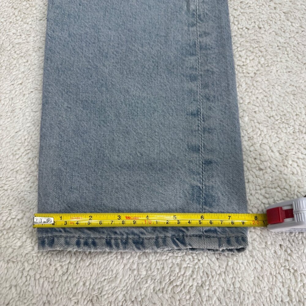 NEW AG Everett Slim Straight Jean Men's Light Blue Distressed Denim Pants, Sz 32 - Picture 9 of 11
